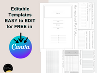 Editable Homeschool Portfolio Binder
