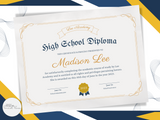 Editable High School Graduation Bundle