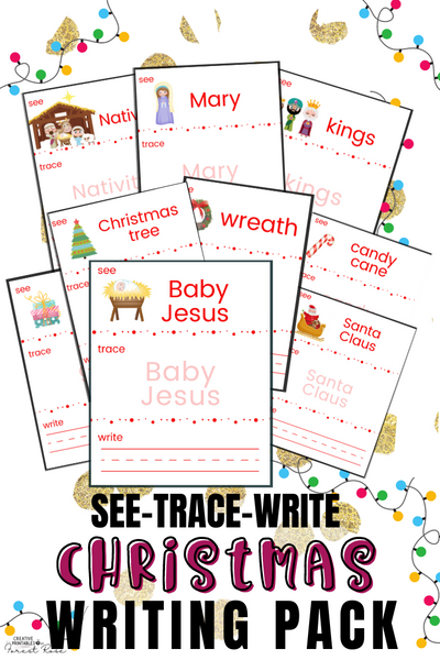 Christmas Writing for Young Learners Binder - Forest Rose Creative
