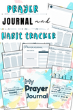 Prayer Journal and Habit Tracker for Kids - Forest Rose Creative