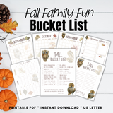 Fun Fall Planner - Forest Rose Creative