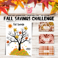 Fall Savings Challenge - Forest Rose Creative