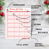 Printable Secret Santa Questionnaire for Gift Exchange - Forest Rose Creative